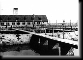 Auschwitz II-Birkenau concentration camp. Gas chamber and crematorium II. SS photograph, 1943. * 760 x 540 * (71KB)